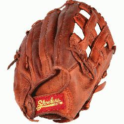 1400HW-Right Hand Throw SHOELESS JOE 14 H-Web Professional Baseball Glove, Right Hand Throw